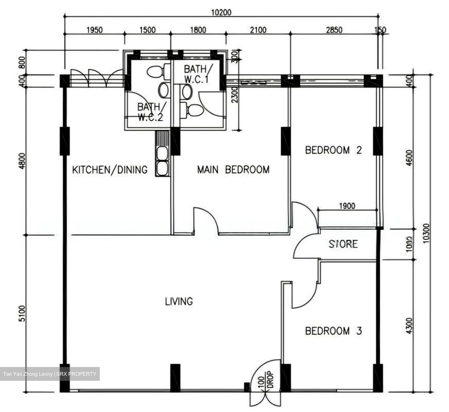 Blk 372 Tampines Street 34 (Tampines), HDB 4 Rooms #560763951